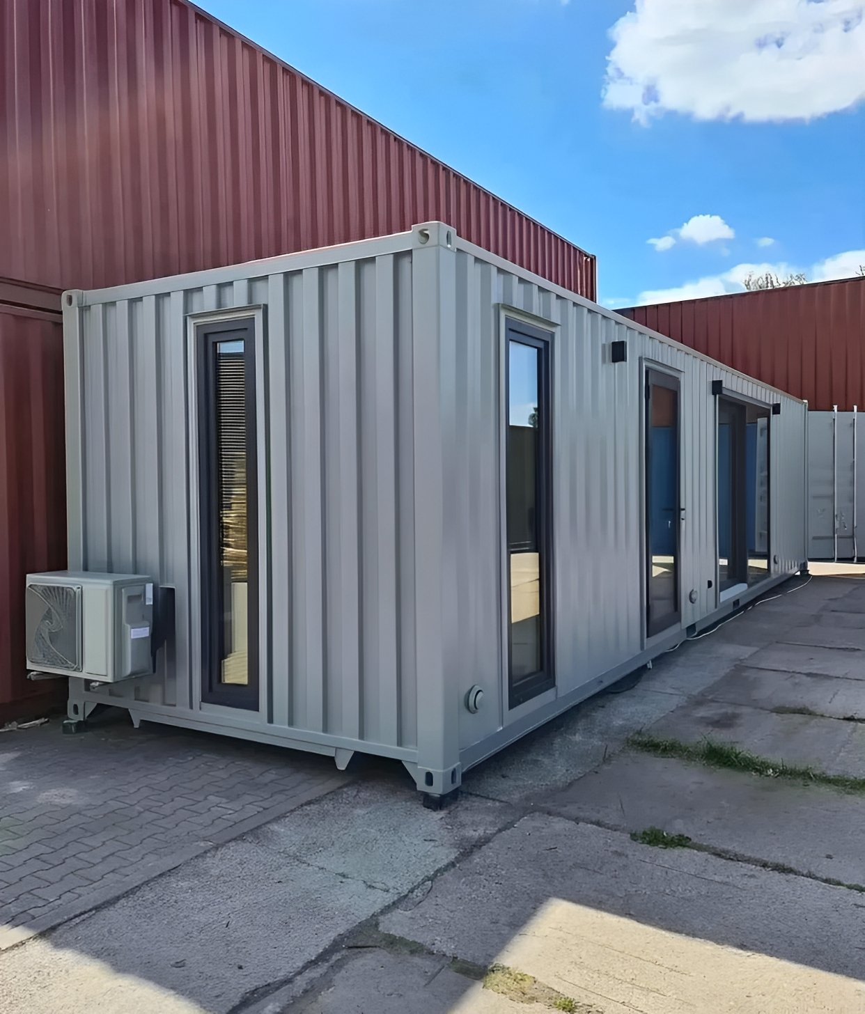 Custom 40ft Shipping Container House – GO Containers